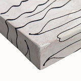 Modern Wall Art - Abstract Maritime Study with Yellow Tugboat