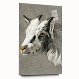 Romantic Goat Portrait by Jean-Bernard - Historical Romantic Canvas