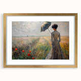 Abstract figurative wall art framed in gold, showcasing vibrant colors and intricate designs; perfect for modern decor or artistic expression in any space.