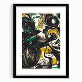 Modern Expressionism – Genesis II Abstract Expressionist Canvas Print