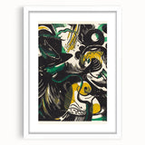 Modern Expressionism – Genesis II Abstract Expressionist Canvas Print