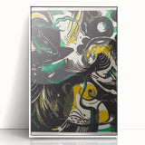 Modern Expressionism – Genesis II Abstract Expressionist Canvas Print