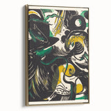 Modern Expressionism – Genesis II Abstract Expressionist Canvas Print