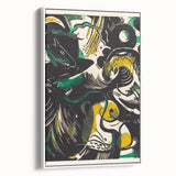 Modern Expressionism – Genesis II Abstract Expressionist Canvas Print