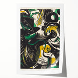 Modern Expressionism – Genesis II Abstract Expressionist Canvas Print