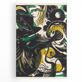 Modern Expressionism – Genesis II Abstract Expressionist Canvas Print