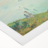 Claude Monet's Cliffs at Pourville - Impressionist Coastal Landscape Art