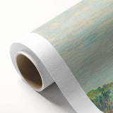 Claude Monet's Cliffs at Pourville - Impressionist Coastal Landscape Art