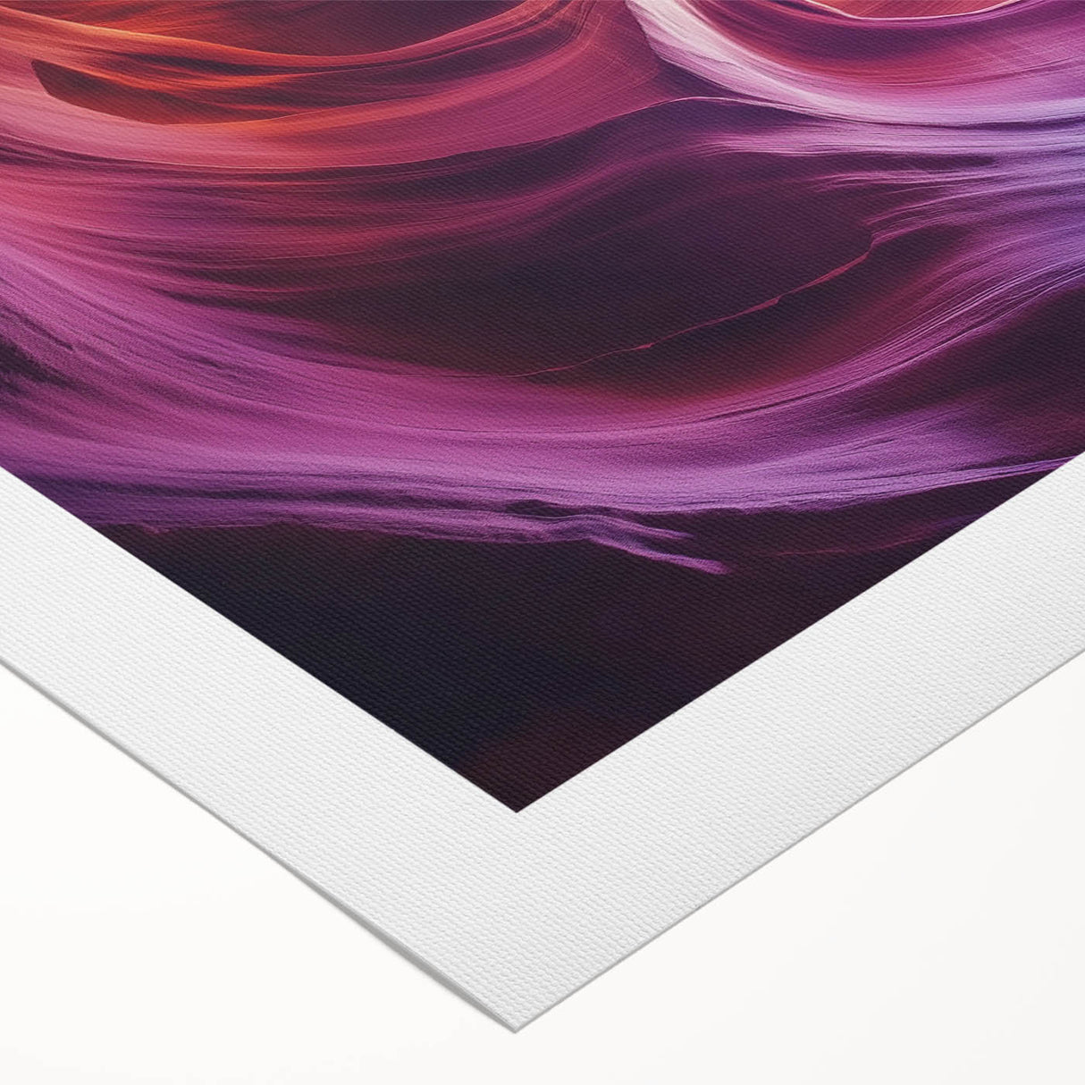 Landscape canvas print showcasing stunning canyons in warm earthy tones, rolled and packaged securely in a durable tube for easy transportation and display. Perfect for home decor enthusiasts seeking to enhance their space with natural beauty.