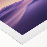 Desert landscape rolled canvas art showcasing vibrant warm tones and intricate details, elegantly packaged in a protective cardboard tube for easy display.