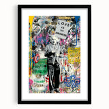Vibrant Pop Art Wall Art – Colorful Einstein Canvas Print