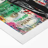 Vibrant Pop Art Wall Art – Colorful Einstein Canvas Print