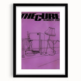 Vintage Retro Poster Art: The Cure Number One – Classic Wall Art