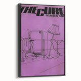 Vintage Retro Poster Art: The Cure Number One – Classic Wall Art