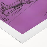 Vintage Retro Poster Art: The Cure Number One – Classic Wall Art