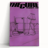 Vintage Retro Poster Art: The Cure Number One – Classic Wall Art