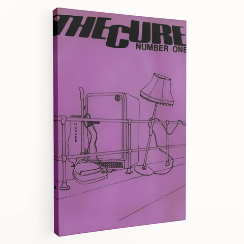 Vintage Retro Poster Art: The Cure Number One – Classic Wall Art