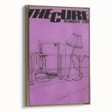 Vintage Retro Poster Art: The Cure Number One – Classic Wall Art