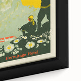 Retro New Zealand Mount Cook Poster – Vintage Alpine Travel Art