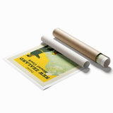 Retro New Zealand Mount Cook Poster – Vintage Alpine Travel Art