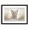 Adorable Lynx Cub Wall Art - Perfect for Kids Room Decor