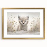 Adorable Lynx Cub Wall Art - Perfect for Kids Room Decor