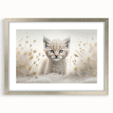 Adorable Lynx Cub Wall Art - Perfect for Kids Room Decor