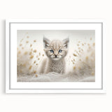 Adorable Lynx Cub Wall Art - Perfect for Kids Room Decor