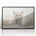 Adorable Lynx Cub Wall Art - Perfect for Kids Room Decor