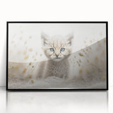 Adorable Lynx Cub Wall Art - Perfect for Kids Room Decor