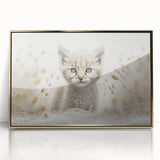 Adorable Lynx Cub Wall Art - Perfect for Kids Room Decor