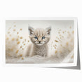 Adorable Lynx Cub Wall Art - Perfect for Kids Room Decor