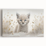 Adorable Lynx Cub Wall Art - Perfect for Kids Room Decor