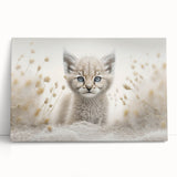 Adorable Lynx Cub Wall Art - Perfect for Kids Room Decor