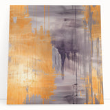 Abstract strokes wall art on stretched canvas, showcasing vibrant colors and dynamic patterns, ideal for modern home decor and artistic spaces.