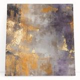 Abstract canvas wall art featuring vibrant strokes in blue, pink, and yellow, artistically arranged to create a modern and dynamic look, perfect for contemporary decor.