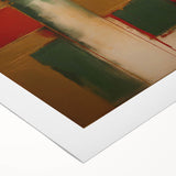 Abstract wall art on rolled canvas showcasing vibrant, colorful strokes in a modern design, perfect for enhancing contemporary home decor. The artwork features bold hues and dynamic patterns, ideal for adding a touch of creativity to any space.