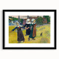 Modern Wall Art – Abstract Modern Art of Breton Girls Dancing