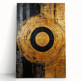 Abstract strokes wall art design on stretched canvas, showcasing vibrant colors and dynamic lines, perfect for modern home decor. Ideal for adding artistic flair to any room.