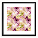 Abstract wall art featuring bold strokes in various colors, framed with a black mat, showcasing a modern design ideal for contemporary home decor.