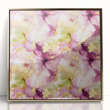 Framed abstract wall art featuring dynamic gold acrylic strokes on a textured surface, ideal for adding elegance to modern home decor. Perfect for living rooms or office spaces.