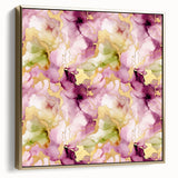 Framed abstract wall art featuring dynamic silver and gold strokes on a textured canvas, ideal for modern home decor. Perfect for enhancing living spaces.