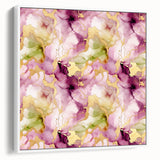 Framed abstract wall art featuring dynamic strokes in white and muted tones, showcasing a contemporary design perfect for modern home decor.