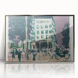 Modern Wall Art – Abstract Modern Art of The Boulevards