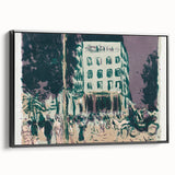 Modern Wall Art – Abstract Modern Art of The Boulevards