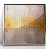 Framed abstract wall art featuring dynamic silver strokes on a textured background, ideal for modern decor. Perfect for adding elegance to any living space.