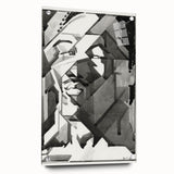 Modern Wall Art - Reijer Stolk’s Abstract Self-Portrait Print