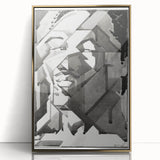 Modern Wall Art - Reijer Stolk’s Abstract Self-Portrait Print