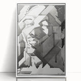 Modern Wall Art - Reijer Stolk’s Abstract Self-Portrait Print