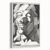 Modern Wall Art - Reijer Stolk’s Abstract Self-Portrait Print